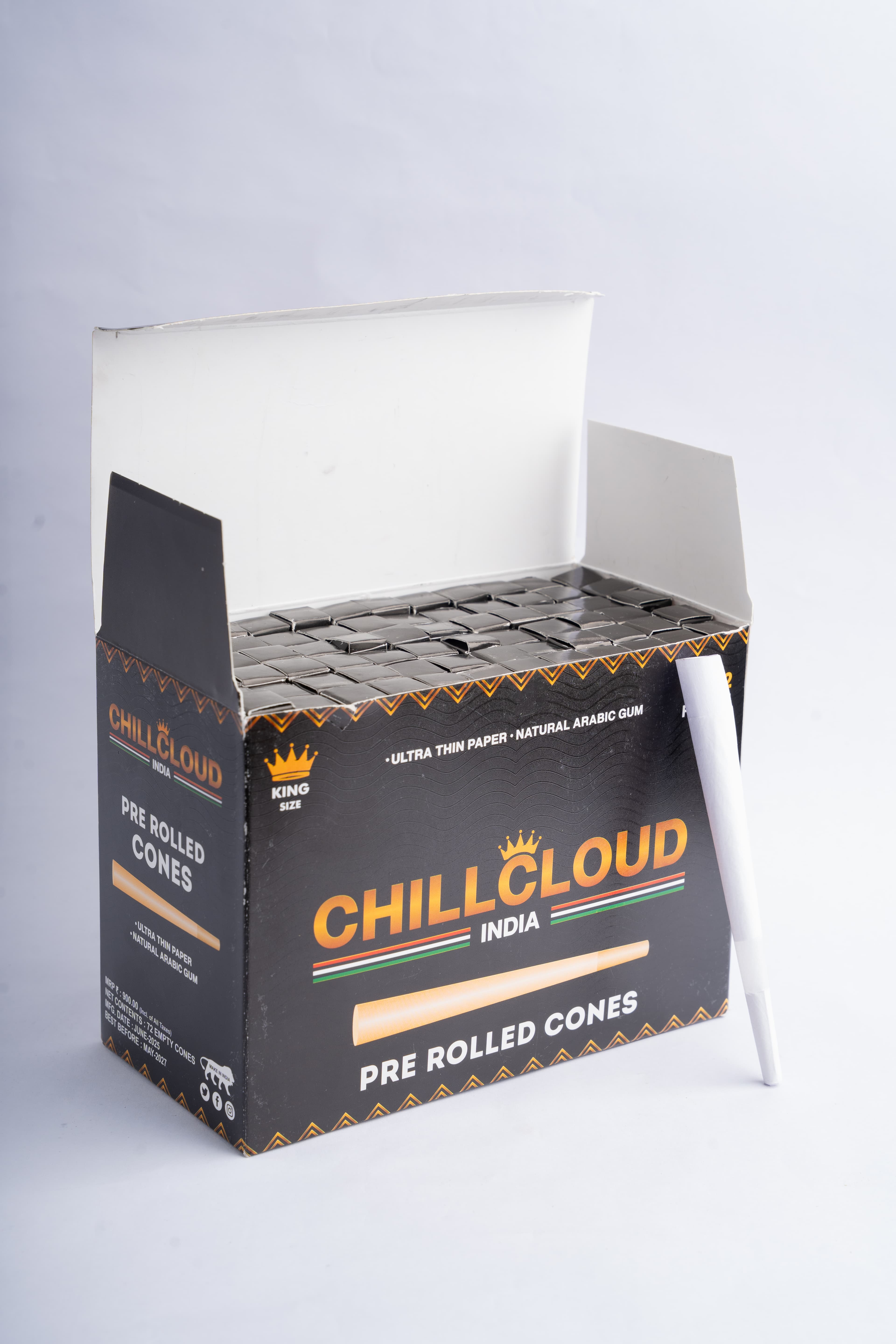 White Cones (72 Pcs)